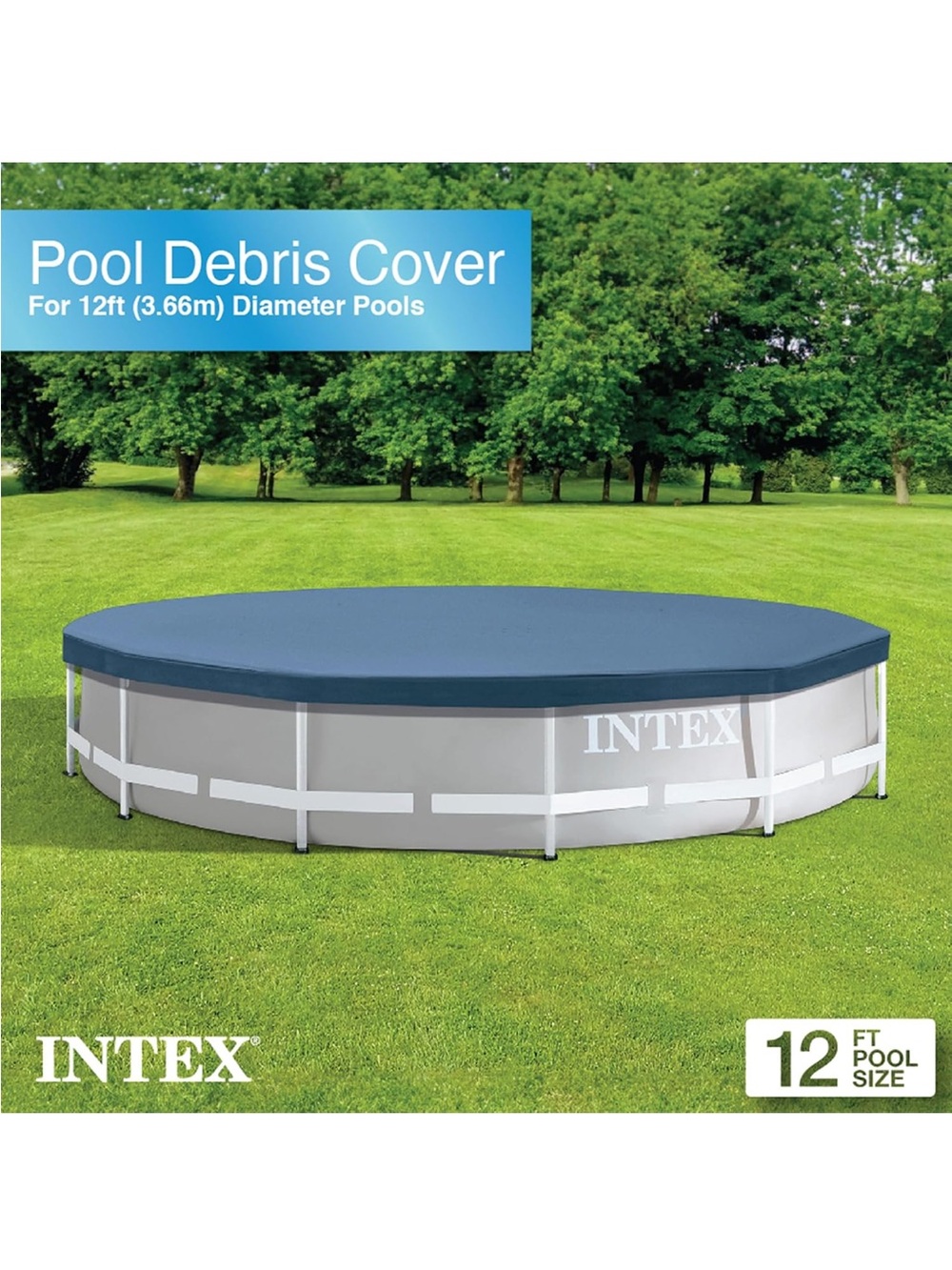 12’ Pool Cover - Picture 4 of 7